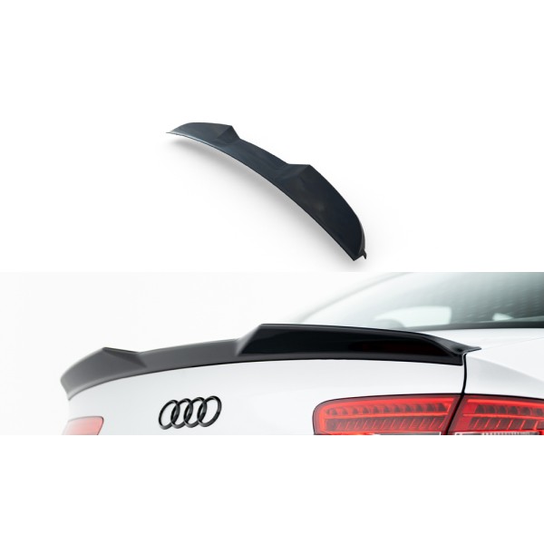 Audi S4 B8 Facelift Sedan, prodloužení spoileru 3D, Maxton design