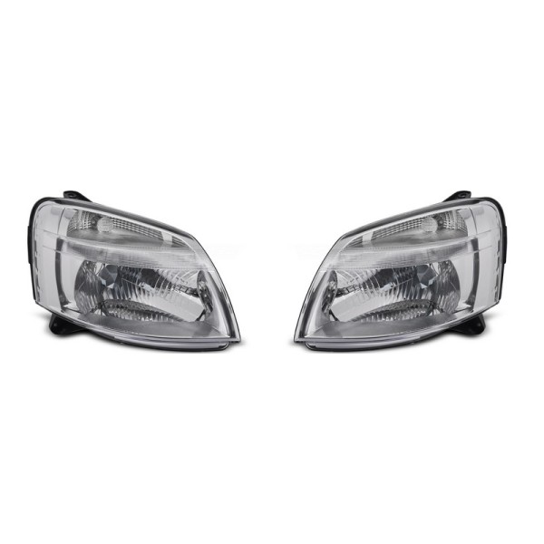 Citroen Berlingo 2002-2010 - Přední světla CHROMOVÁ TYC