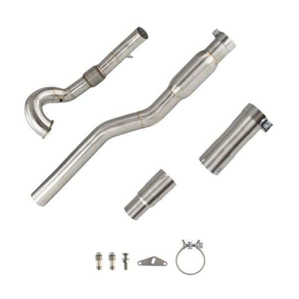 Nerezová downpipe pro Racing VW Golf VII R 2.0 TFSI 5G 2013-2017