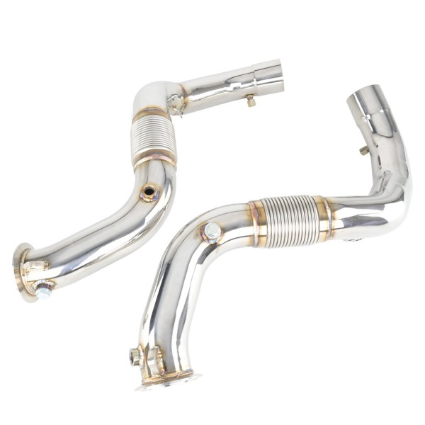 Nerezová downpipe pro BMW M5 F90 S63B44B 4.4 xDrive 2017-2024