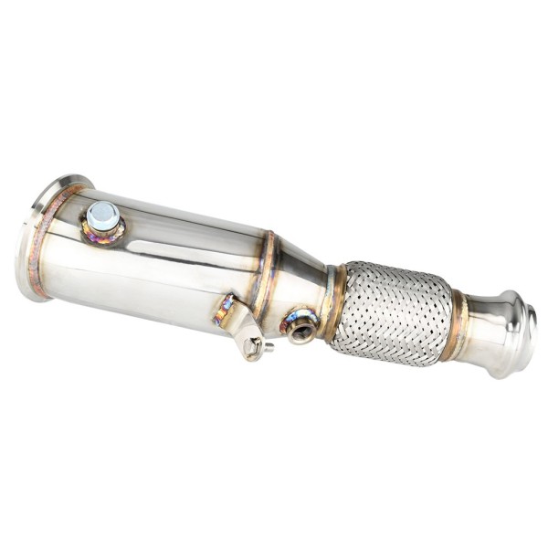 Nerezová downpipe pro Downpipe BMW N26 USA F22 F23 F30 F32 F34 F36 2.0L 2012-2016