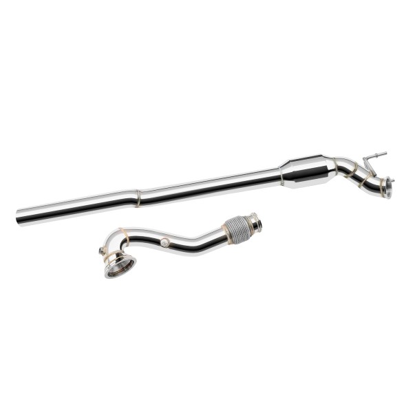 Nerezová downpipe pro Cupra Leon ST (Sportstourer) 2.0 TSI +catalyst
