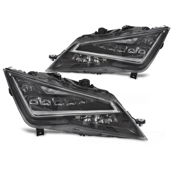 Seat Leon III 5F 2012-2016 - přední FULL LED světla DRL