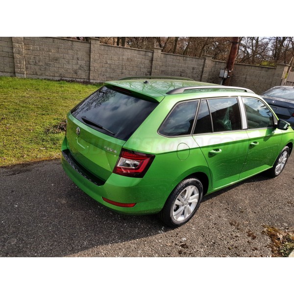 Škoda Fabia III Combi facelift  - nákladový práh GLOSSY BLACK look VV