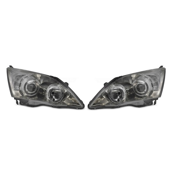 Honda CR-V III 2006-2012 - Přední chromová světla TYC