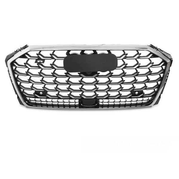 Audi A8 D5 2021- - Přední maska CHROM s PDC