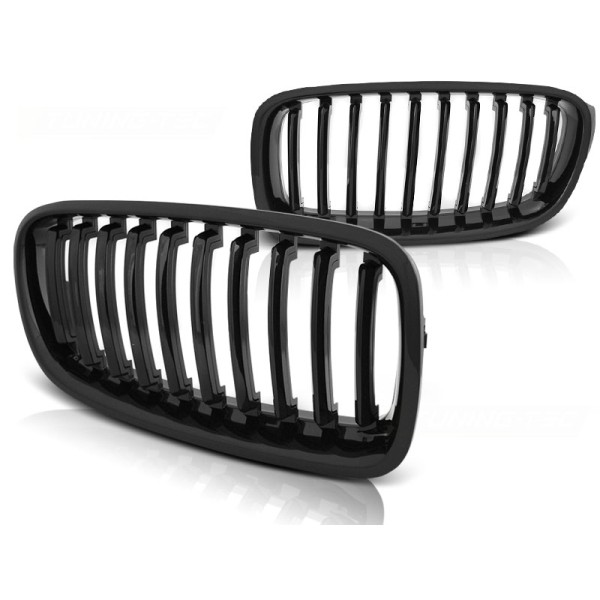 BMW F30 / F31 10.11-18 GLOSSY BLACK - přední maska