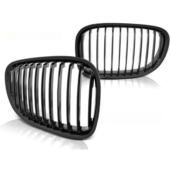 BMW F01 09-07.12 GLOSSY BLACK - přední maska