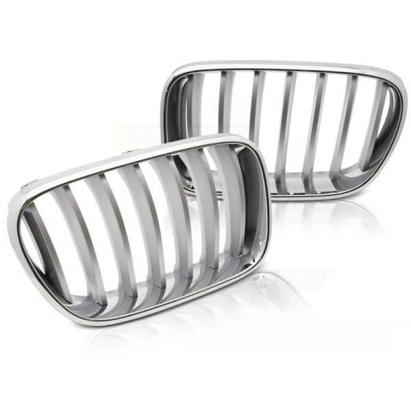 BMW X3 F25 10-07 - Ledvinky CHROME TITAN