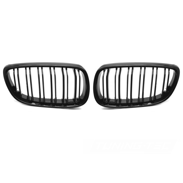 BMW E92/E93 2006-2010 - Přední maska double bar černá lesklá