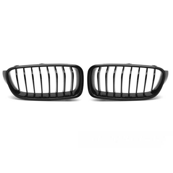 BMW F30/F31 2011-2018 - Přední maska double bar černá lesklá
