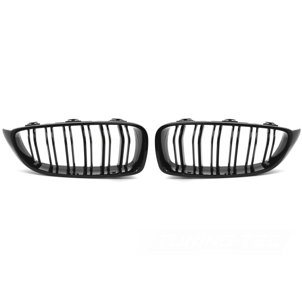 BMW F32/F33/F36 2013-2020 - Přední maska double bar černá lesklá