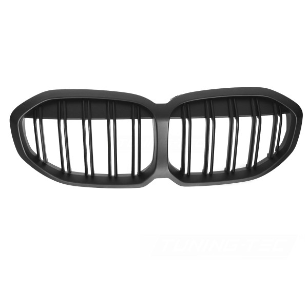 BMW řady 1 F40 2019-2024 - Přední maska SPORT DOUBLE BAR černá matná