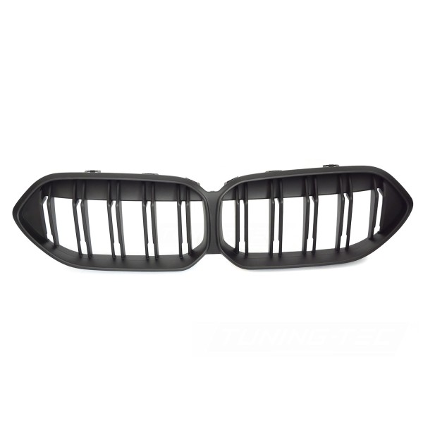 BMW řady 2 F44 2019-20024 - Přední maska ČERNÁ MATNÁ DOUBLE BAR