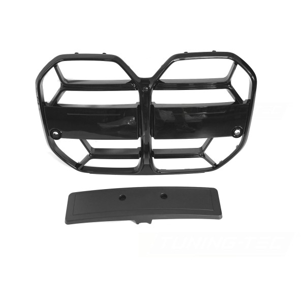 BMW G26 Gran Coupe 2021-> - Přední maska černá lesklá v.2