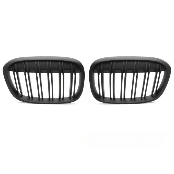 BMW X1 F48 2015-2020 - Přední maska černá matná double bar