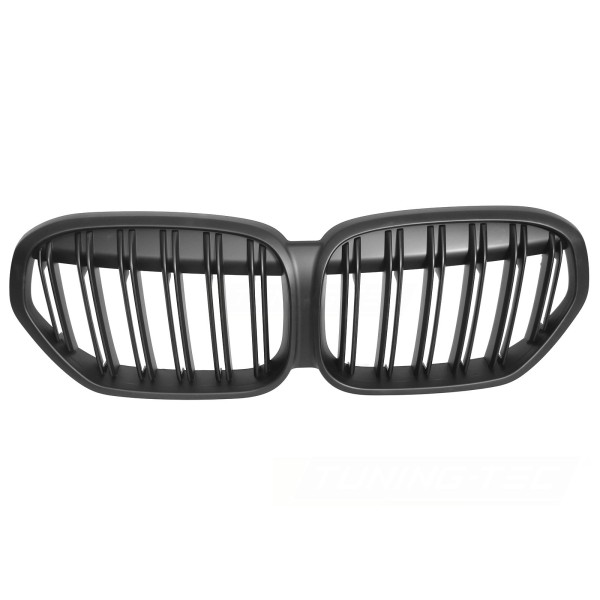 BMW X1 F48 LCI 2020-2022 - Přední maska černá matná double bar