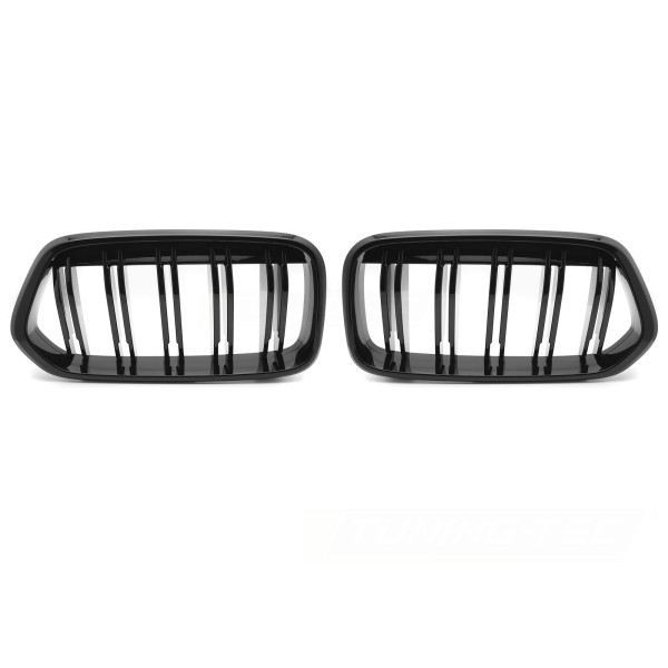 BMW X2 F39 2018-2023 - Přední maska černá lesklá double bar