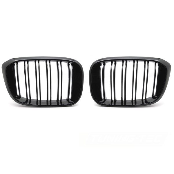 BMW X4 G02 2018-2021 - Přední maska černá lesklá double bar