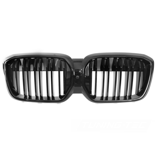 BMW iX3 G08 LCI 2021-2025 - Přední maska černá lesklá double bar