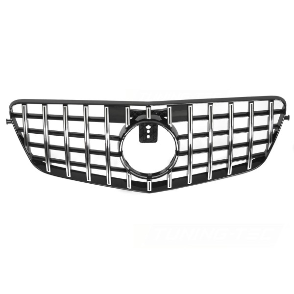 Mercedes třídy E W212/S212 2009-2013 - Přední maska černá s chromem