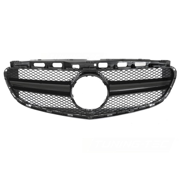 Mercedes třídy E W212/S212 2013-2016 - Přední maska černá lesklá