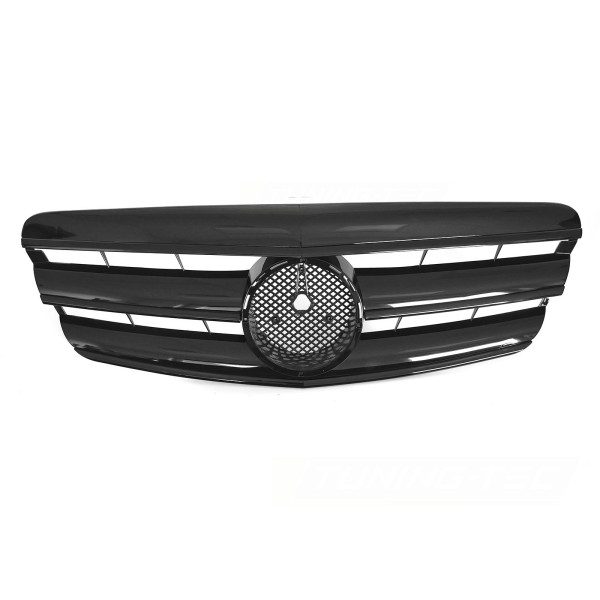 Mercedes třídy S W221 2005-2009 - Přední maska černá