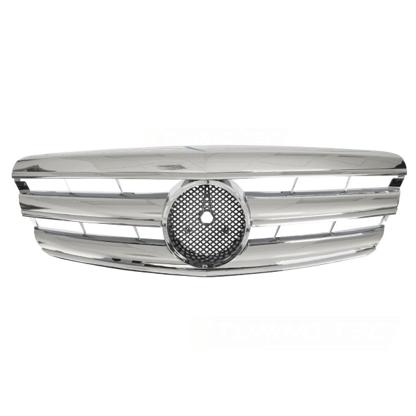 Mercedes třídy S W221 2005-2009 - Přední maska chromová
