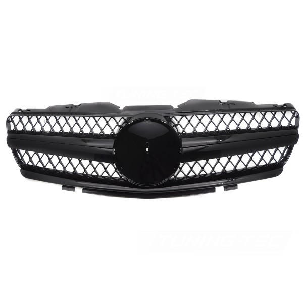 Mercedes SL R230 2001-2006 - Přední maska černá
