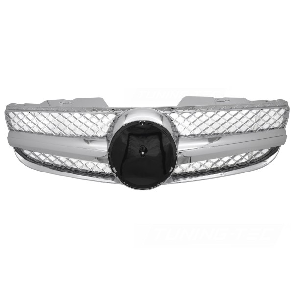 Mercedes SL R230 2006-2011 - Přední maska chromová