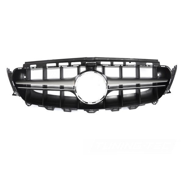 Mercedes třídy E W213/S213 2016-2019 - Přední maska stříbrná