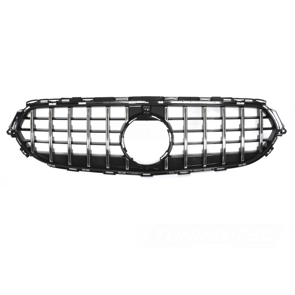 Mercedes třídy E W213/S213 2020-2023 - Přední maska černá chromová