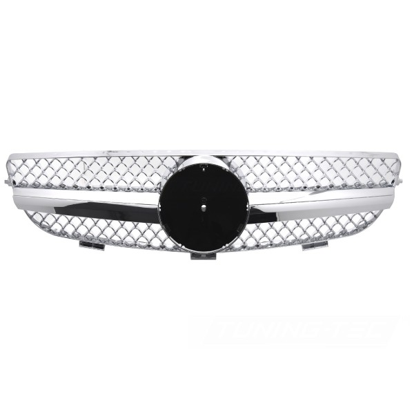 Mercedes CLK A209/C209 2003-2010 - Přední maska SPORT STYLE chromová