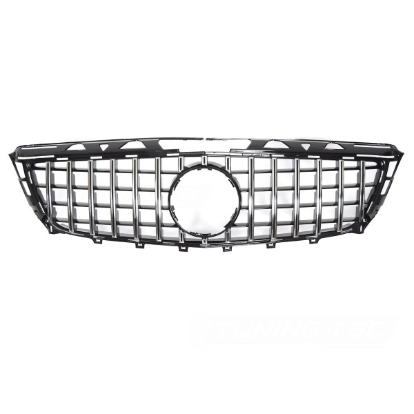 Mercedes CLS C218 2011-2014 - Přední maska GT STYLE černá lesklá s chromem