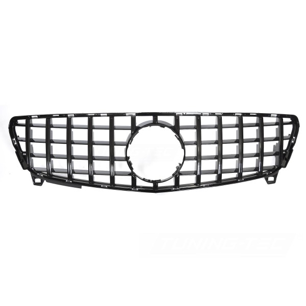 Mercedes W176 2015-2018 - Přední maska SPORT STYL černá lesklá