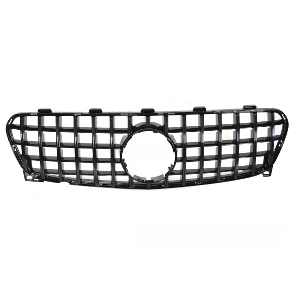 Mercedes GLA X156 2016-2019 - Přední maska GT STYLE černá lesklá