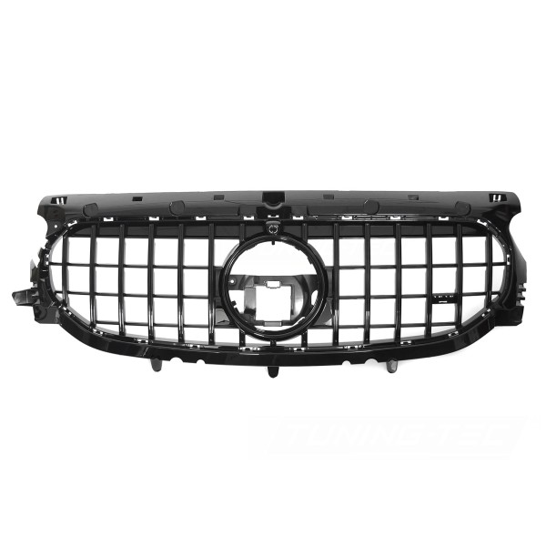 Mercedes GLA H247 2019-2023 - Přední maska GT STYLE černá lesklá