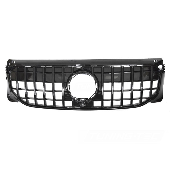 Mercedes GLB X247 2019-2023 - Přední maska GT STYLE černá lesklá