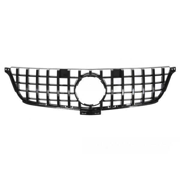 Mercedes M-Class W166 2011-2015 - Přední maska GT STYLE černá lesklá