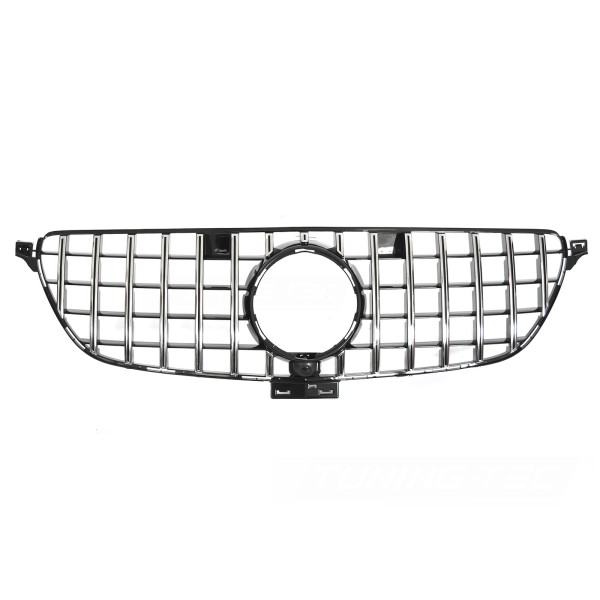 Mercedes GLE C292 Coupe 2015-2019 - Přední maska GT STYLE černá lesklá s chromem