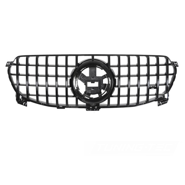 Mercedes GLE W167 2023-> - Přední maska GT STYLE černá lesklá