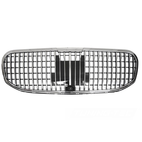 Mercedes GLS X167 2019-2023 - Přední maska SPORT STYLE chrom/černá