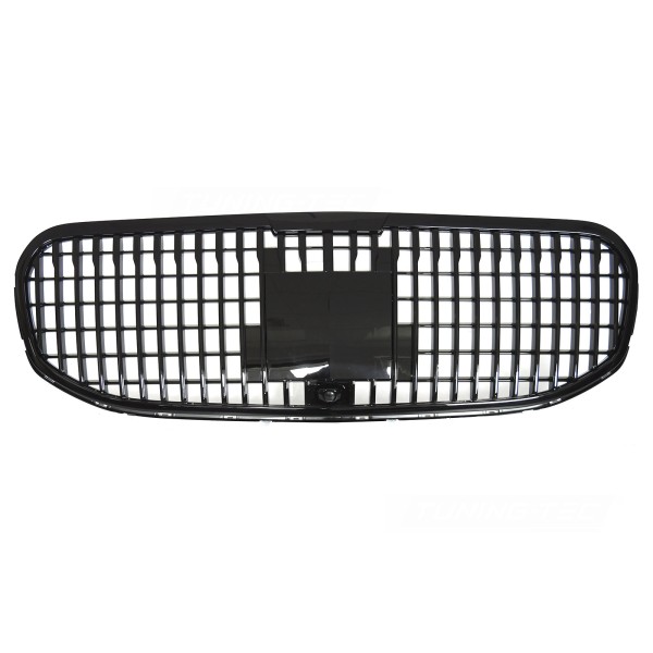 Mercedes GLS X167 2019-2023 - Přední maska SPORT STYLE černá lesklá