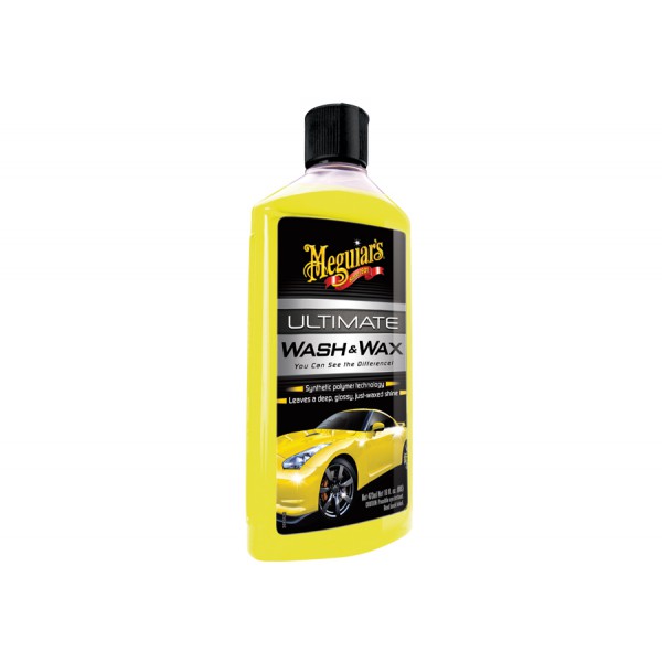 Meguiar's Ultimate Wash & Wax - autošampon s příměsí karnauby a polymer