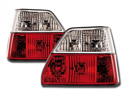 VW Golf II  Zadní světla červeno/krystalové
