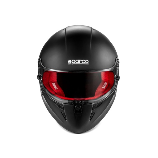 Sparco helma STEALTH RF, s homologací FIA, barva: černo-červená