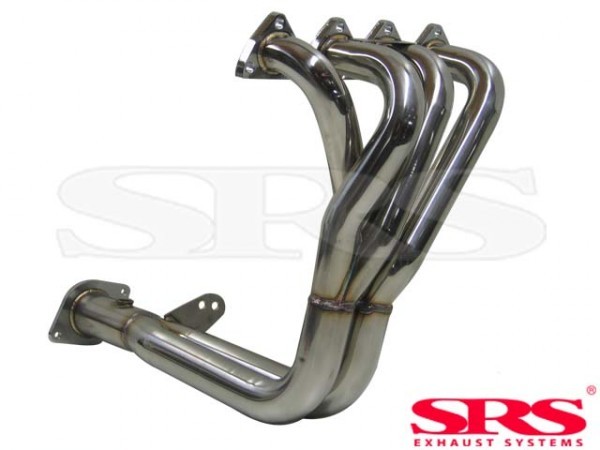 Honda CRX 90-91 VTEC SRS 4-2-1 Svody 2.5" nerez ocel