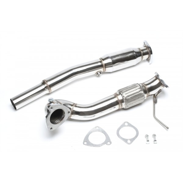 Downpipe - Audi A3 / S3 Quattro (8L; 99-06) s katalyzátorem - průměr 63,5mm