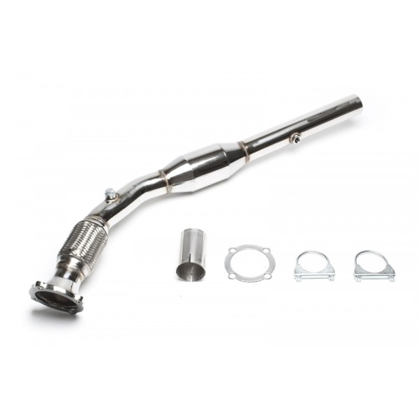 Downpipe - Seat Leon / Toledo II (1M1 / 1M2; 01-06) s katalyzátorem - průměr 76mm