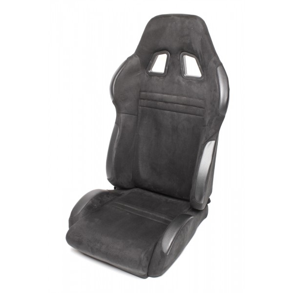 TA Technix sportovní sedačka sklopná černá levá ( alcantara )